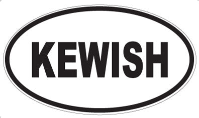 KEWISH - Oval Magnet