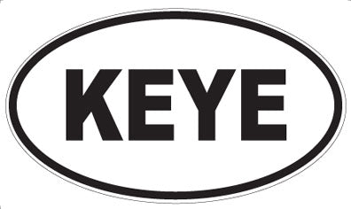 KEYE - Oval Magnet