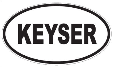 KEYSER - Oval Magnet