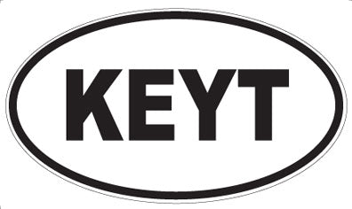KEYT - Oval Magnet