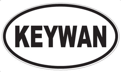 KEYWAN - Oval Magnet