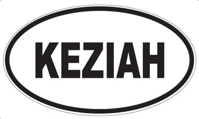 KEZIAH - Oval Magnet