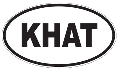 KHAT - Oval Magnet