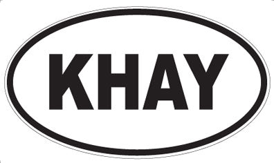 KHAY - Oval Magnet