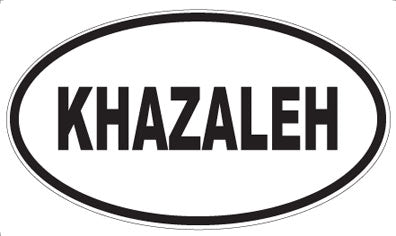 KHAZALEH - Oval Magnet
