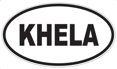 KHELA - Oval Magnet
