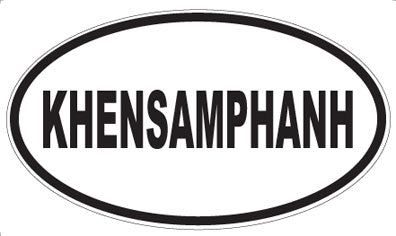 KHENSAMPHANH - Oval Magnet