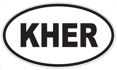 KHER - Oval Magnet