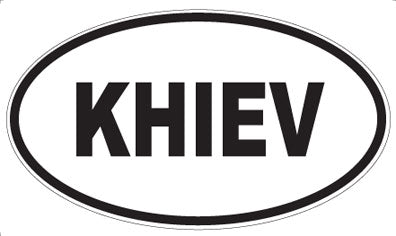 KHIEV - Oval Magnet