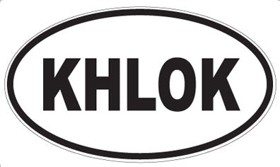KHLOK - Oval Magnet