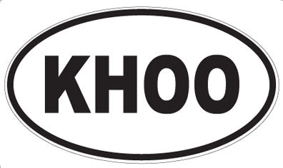 KHOO - Oval Magnet