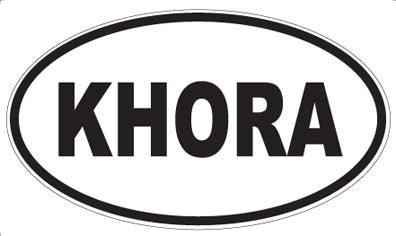 KHORA - Oval Magnet