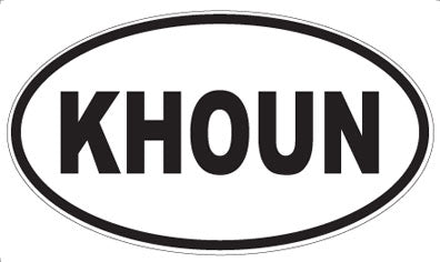 KHOUN - Oval Magnet
