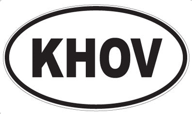 KHOV - Oval Magnet