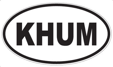 KHUM - Oval Magnet