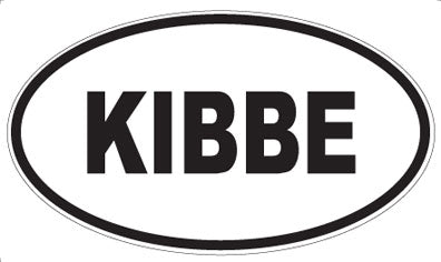 KIBBE - Oval Magnet