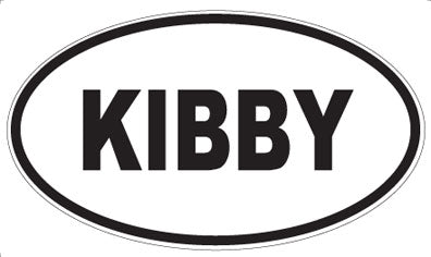 KIBBY - Oval Magnet
