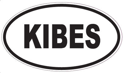 KIBES - Oval Magnet