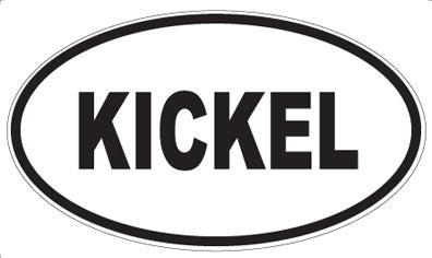 KICKEL - Oval Magnet