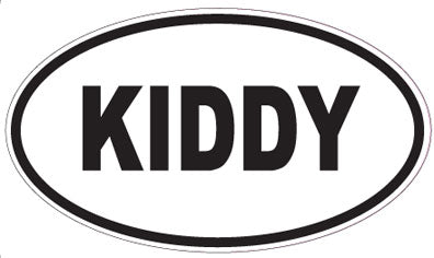 KIDDY - Oval Magnet