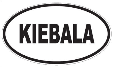 KIEBALA - Oval Magnet