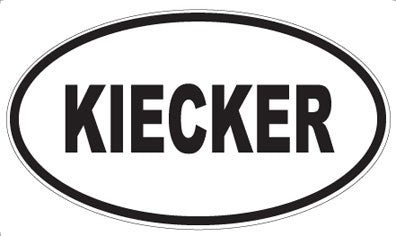 KIECKER - Oval Magnet