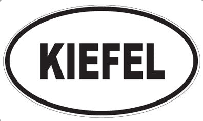 KIEFEL - Oval Magnet