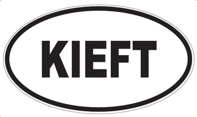 KIEFT - Oval Magnet