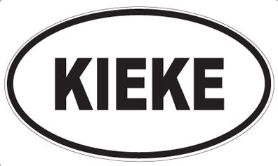 KIEKE - Oval Magnet
