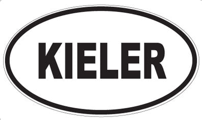 KIELER - Oval Magnet