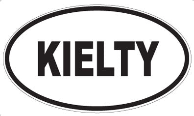 KIELTY - Oval Magnet