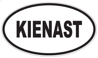 KIENAST - Oval Magnet