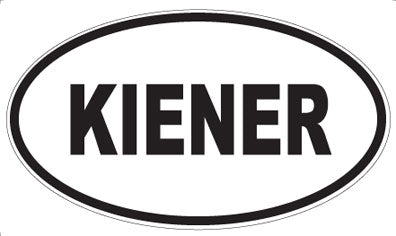 KIENER - Oval Magnet