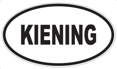 KIENING - Oval Magnet
