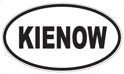 KIENOW - Oval Magnet