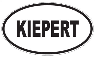 KIEPERT - Oval Magnet