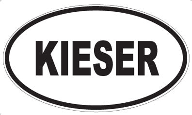 KIESER - Oval Magnet