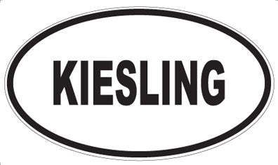 KIESLING - Oval Magnet