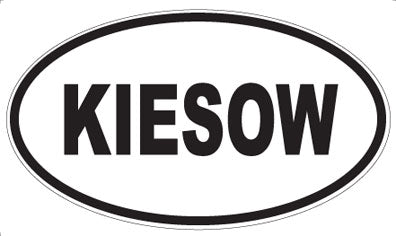 KIESOW - Oval Magnet