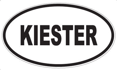 KIESTER - Oval Magnet