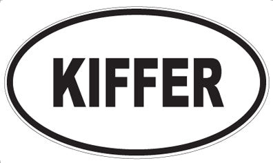KIFFER - Oval Magnet