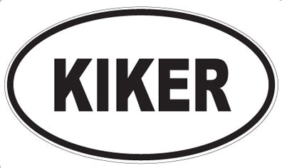 KIKER - Oval Magnet
