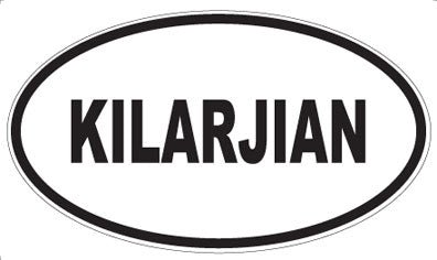 KILARJIAN - Oval Magnet