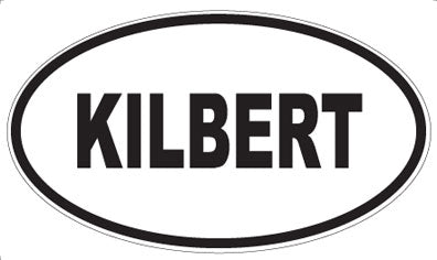 KILBERT - Oval Magnet