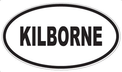 KILBORNE - Oval Magnet