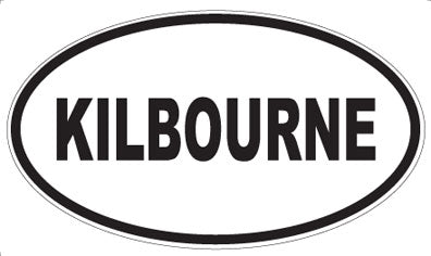 KILBOURNE - Oval Magnet