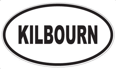 KILBOURN - Oval Magnet