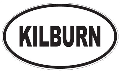KILBURN - Oval Magnet