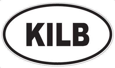 KILB - Oval Magnet