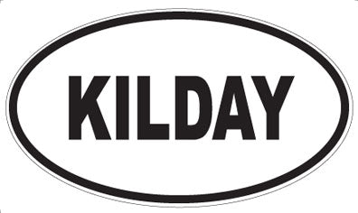 KILDAY - Oval Magnet